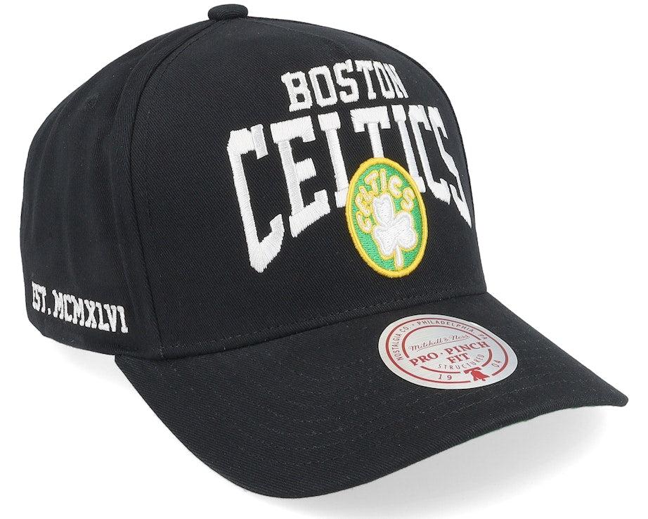 Boston Celtics Hardwood Classics Big Time Pro Snapback Hat Mitchell & Ness