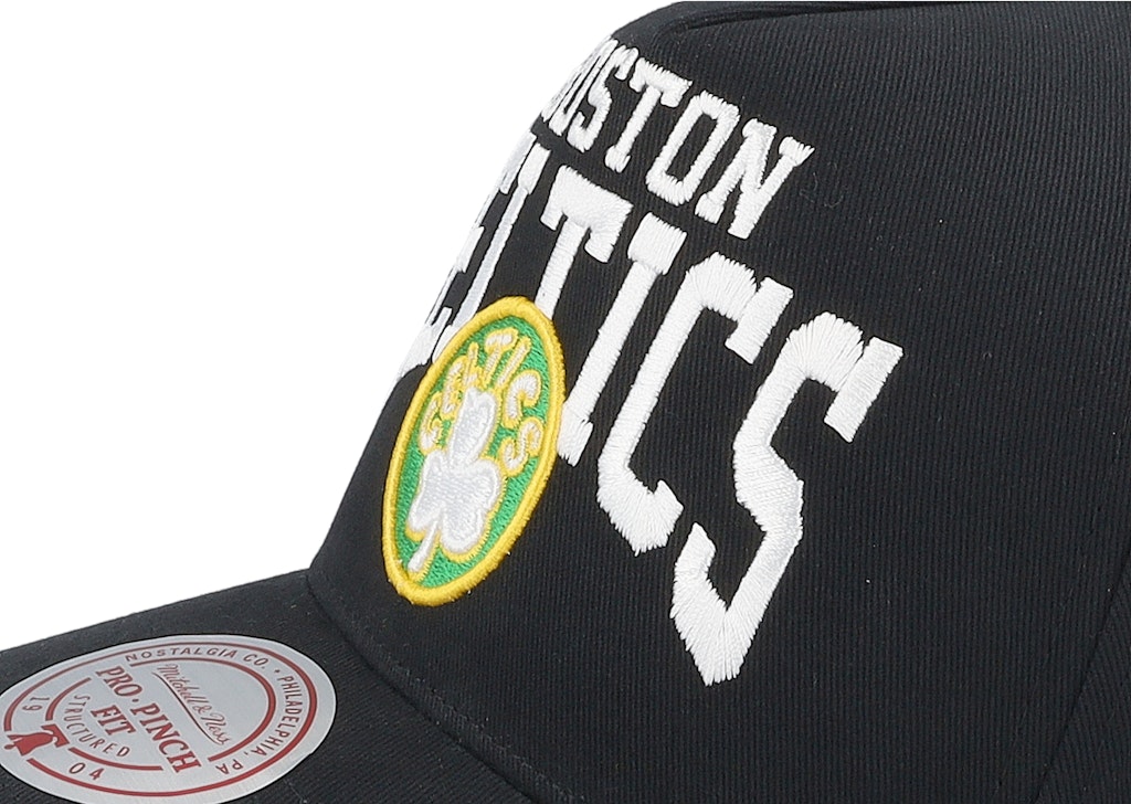 Boston Celtics Hardwood Classics Big Time Pro Snapback Hat Mitchell & Ness