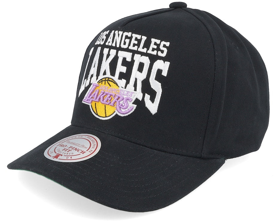 Los Angeles Lakers Vintage Big Time Pro Snapback Hat Mitchell & Ness