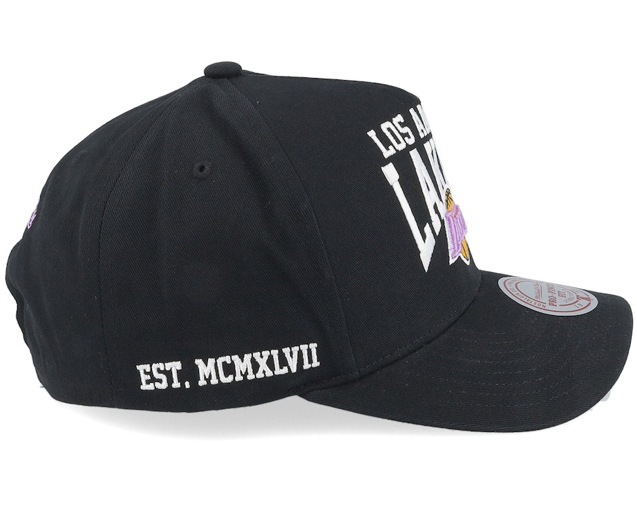 Los Angeles Lakers Vintage Big Time Pro Snapback Hat Mitchell & Ness