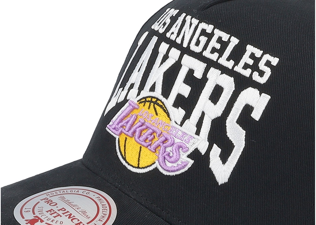Los Angeles Lakers Vintage Big Time Pro Snapback Hat Mitchell & Ness