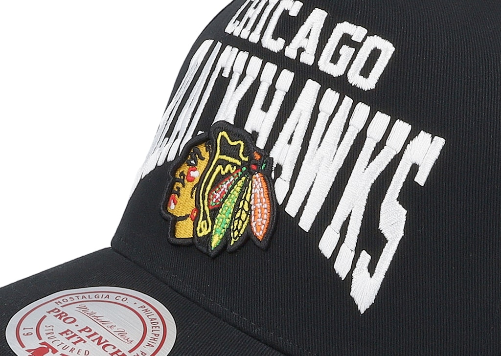 Chicago Blackhawks Vintage Big Time Pro Snapback Hat