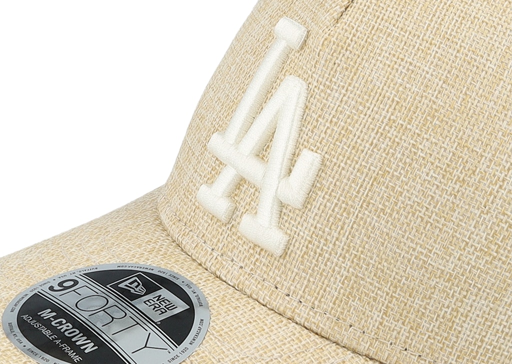 Los Angeles Dodgers 9FORTY M-crown Cotton Weave Stone A-frame Adjustable - New Era