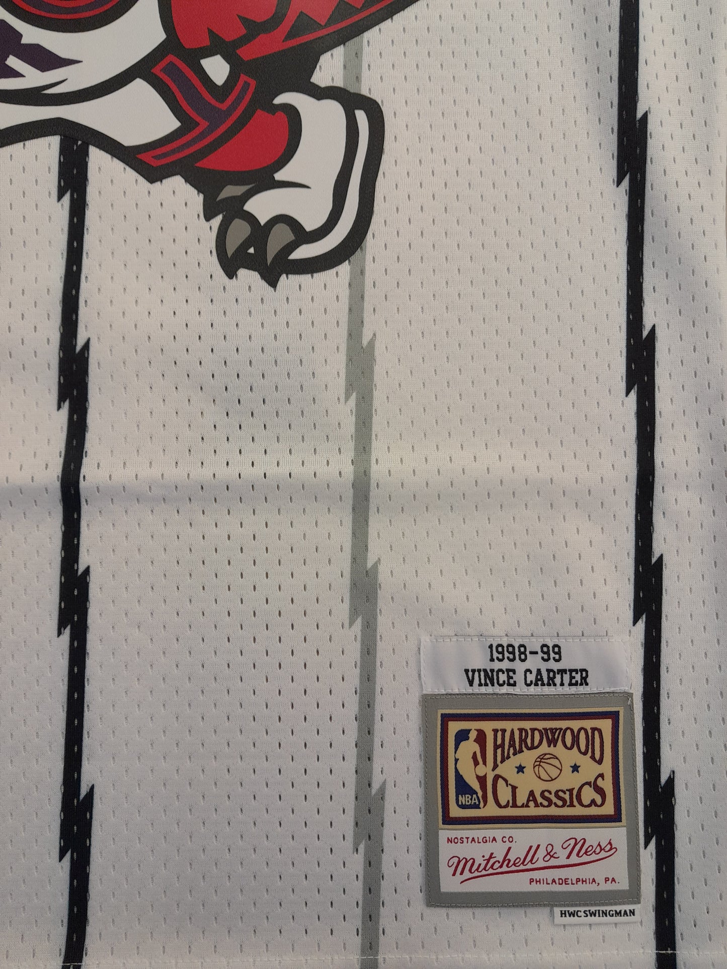 Toronto Raptors Vince Carter Mitchell&Ness HWC Swingman 2.0 Jersey