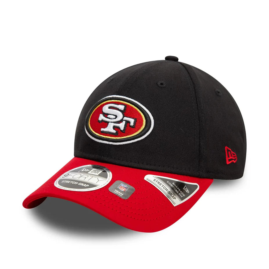 San Francisco 49ers NFL 9FORTY Stretch Snap Cap - New Era