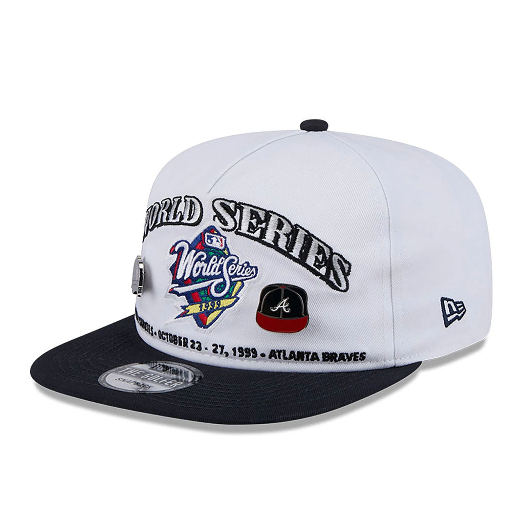New York Yankees VS Atlanta Braves Championship Pin Golfer Cap New Era