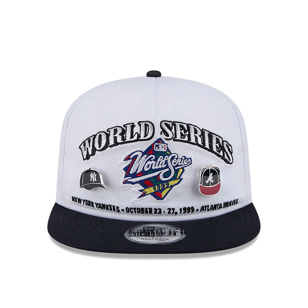 New York Yankees VS Atlanta Braves Championship Pin Golfer Cap New Era