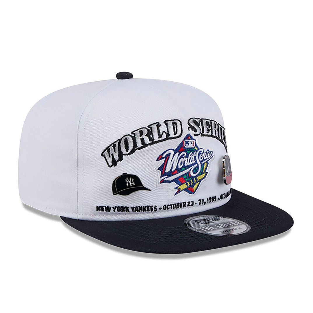 New York Yankees VS Atlanta Braves Championship Pin Golfer Cap New Era