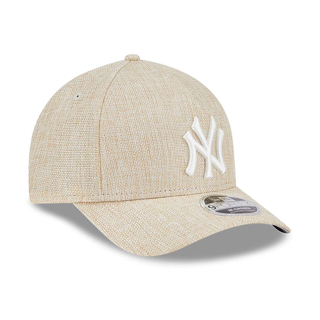 New York Yankees 9FORTY M-crown Cotton Weave Stone A-frame Adjustable New Era