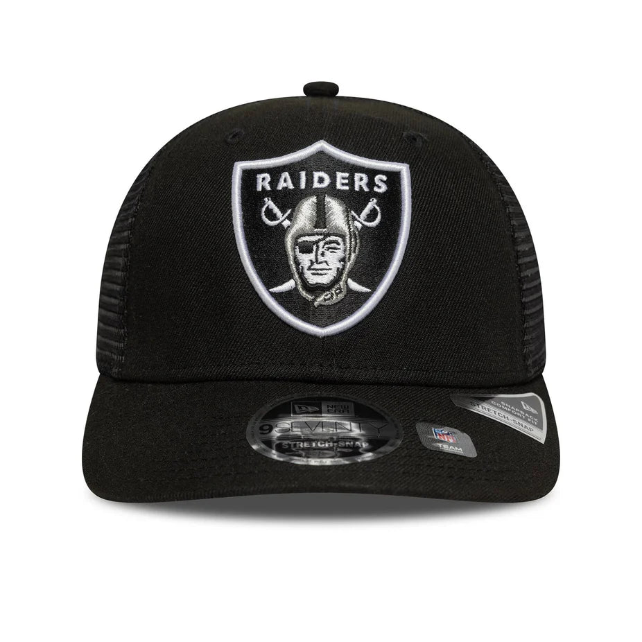 Las Vegas Raiders NFL Official Team Colour 9SEVENTY Stretch Snap Cap - New Era