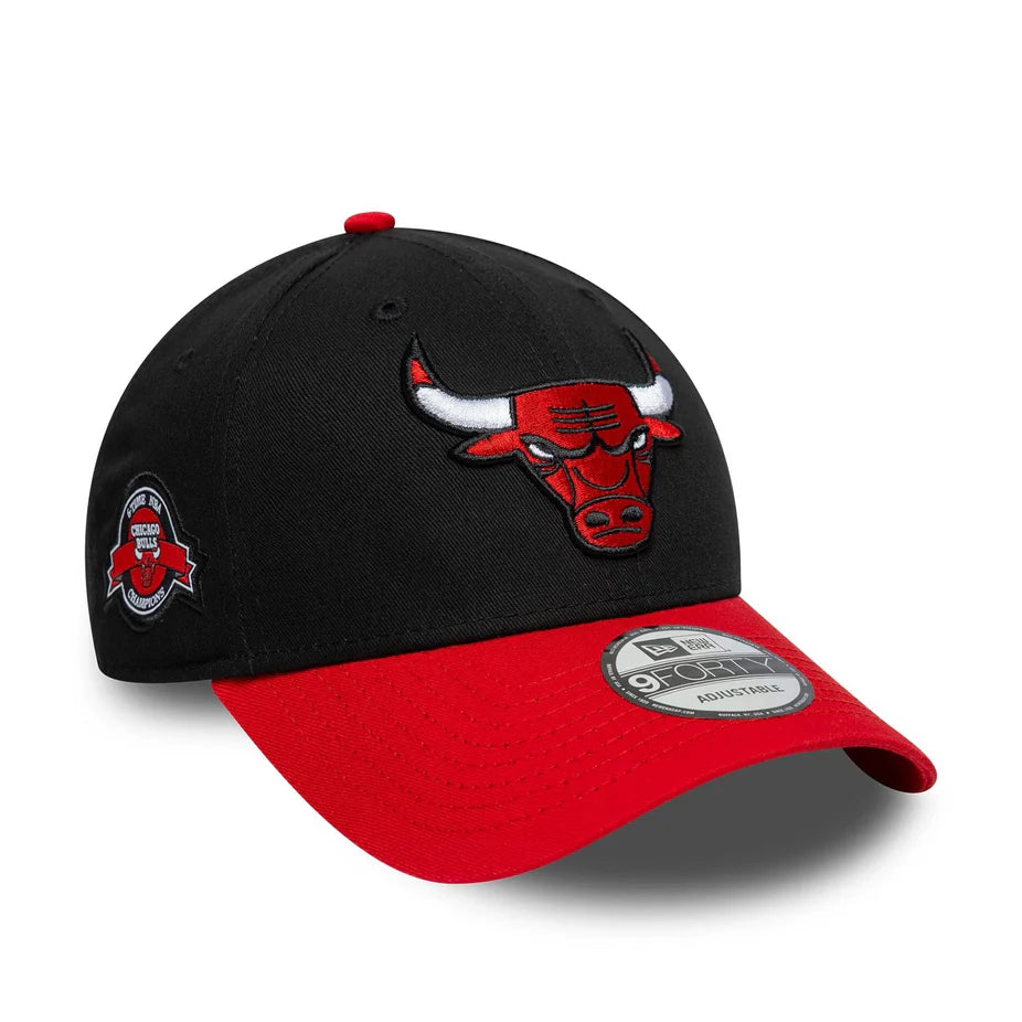 Chicago Bulls NBA Side Patch 9FORTY Adjustable Cap - New Era