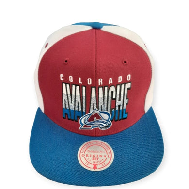Colorado Avalanche Mitchell&Ness NHL Billboard Snapback Cap