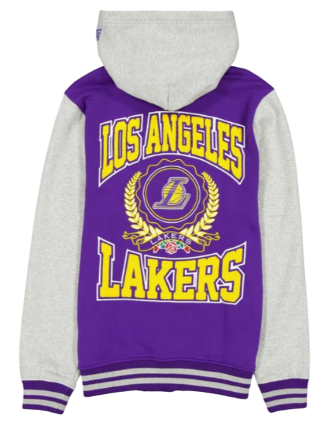 Los Angeles Lakers  Throwback Prep New Era Jacket