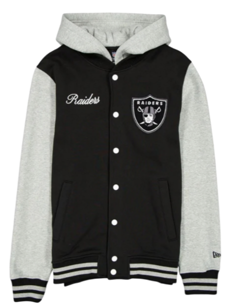 Las Vegas Raiders Throwback Prep Ne Era Jacket