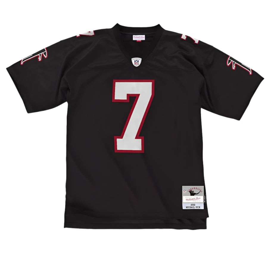Michael Vick Black Atlanta Falcons 2002 Legacy Player Jersey - Mitchell & Ness