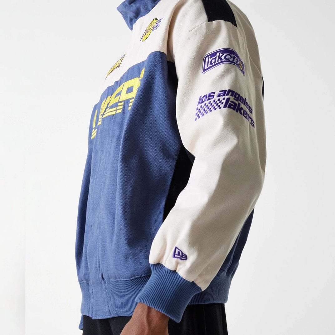 Los Angeles Lakers NBA Motorsport Jacke - New Era