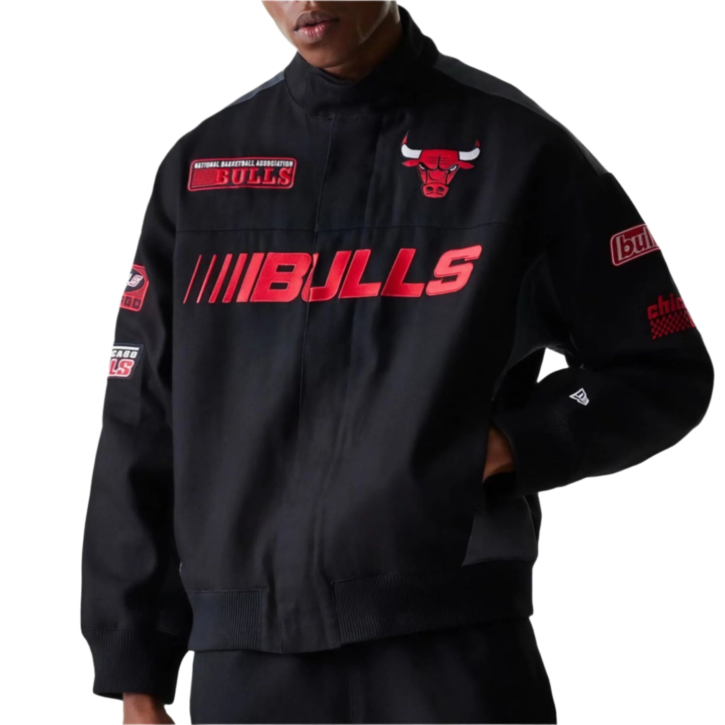 Chicago Bulls NBA Motorsport Jacke - New Era