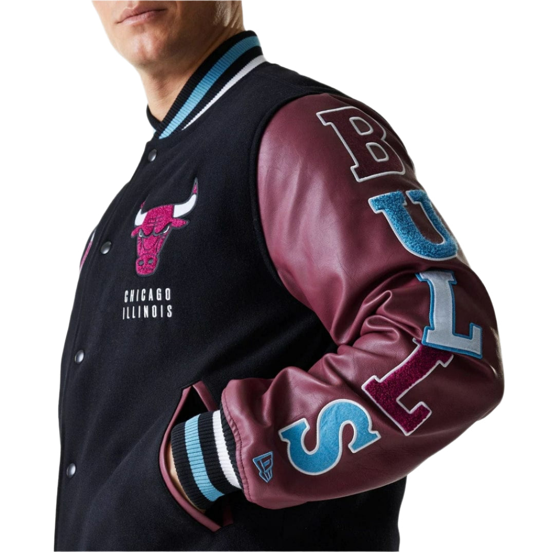 Chicago Bulls NBA Patch Collegejacke - New Era
