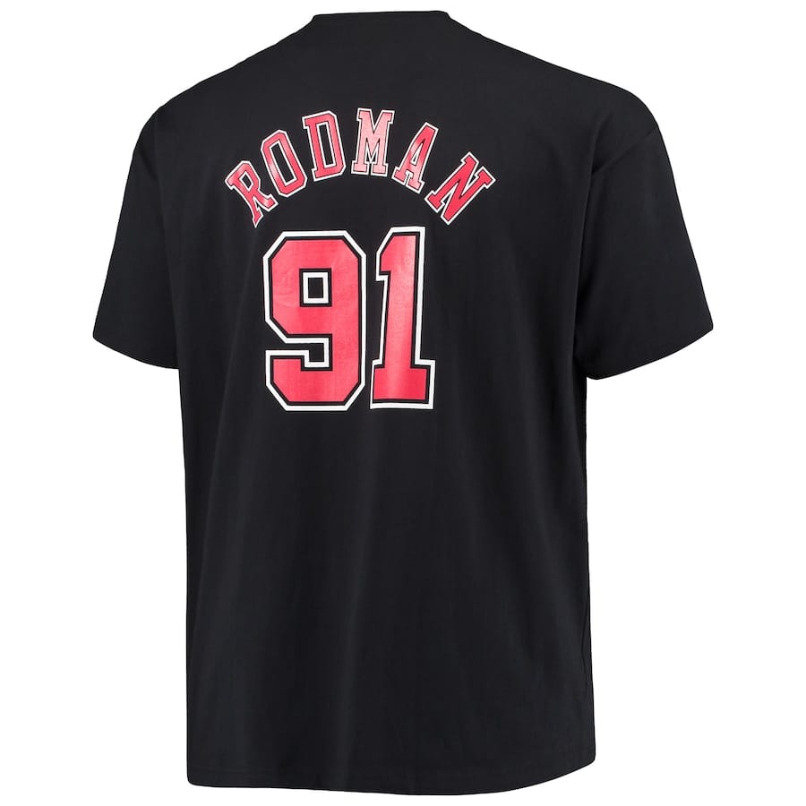 Chicago Bulls NBA T-Shirt Dennis Rodman - Mitchell & Ness
