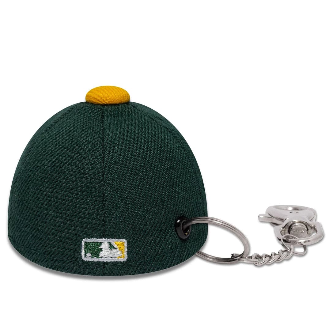 Oakland Athletics MLB Mini Cap Dark Green Key Chain - New Era