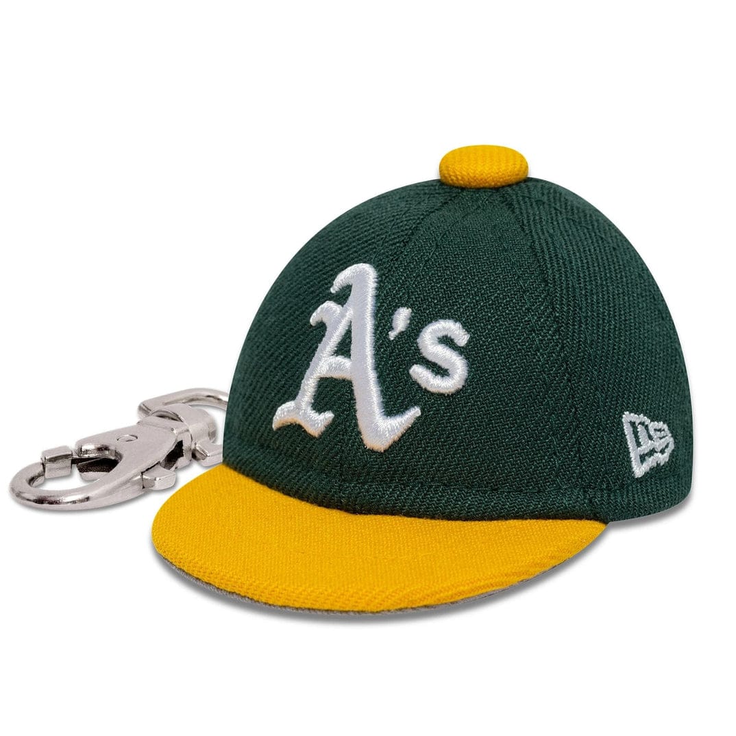 Oakland Athletics MLB Mini Cap Dark Green Key Chain - New Era