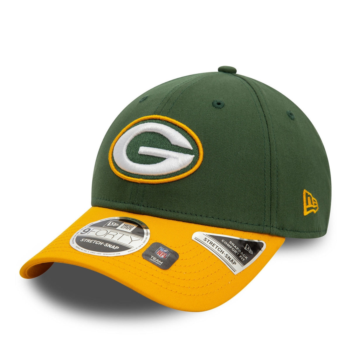 Green Bay Packers NFL 9FORTY Stretch Snap Cap - New Era