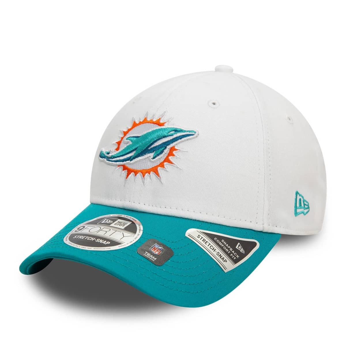 Miami Dolphins NFL 9FORTY Stretch Snap Cap - New Era