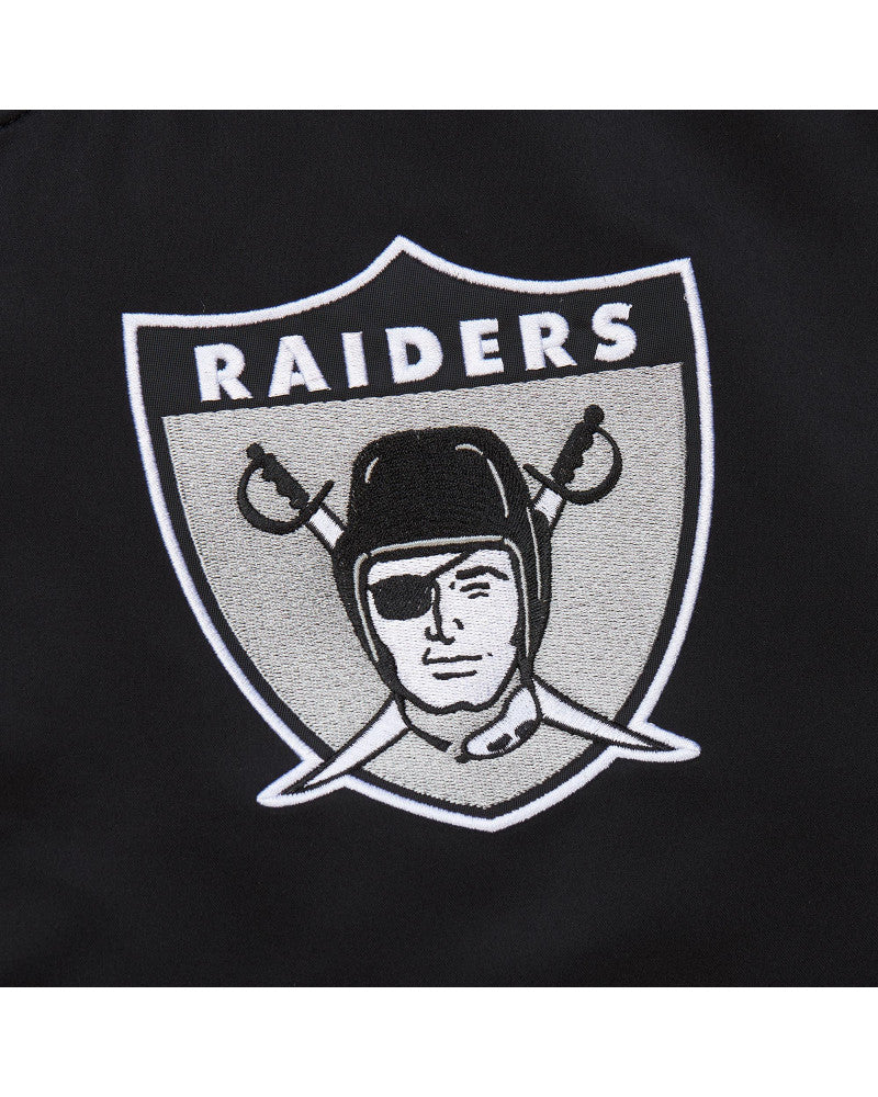Las Vegas Raiders NFL Mitchell & Ness Primetime Satin Jacke
