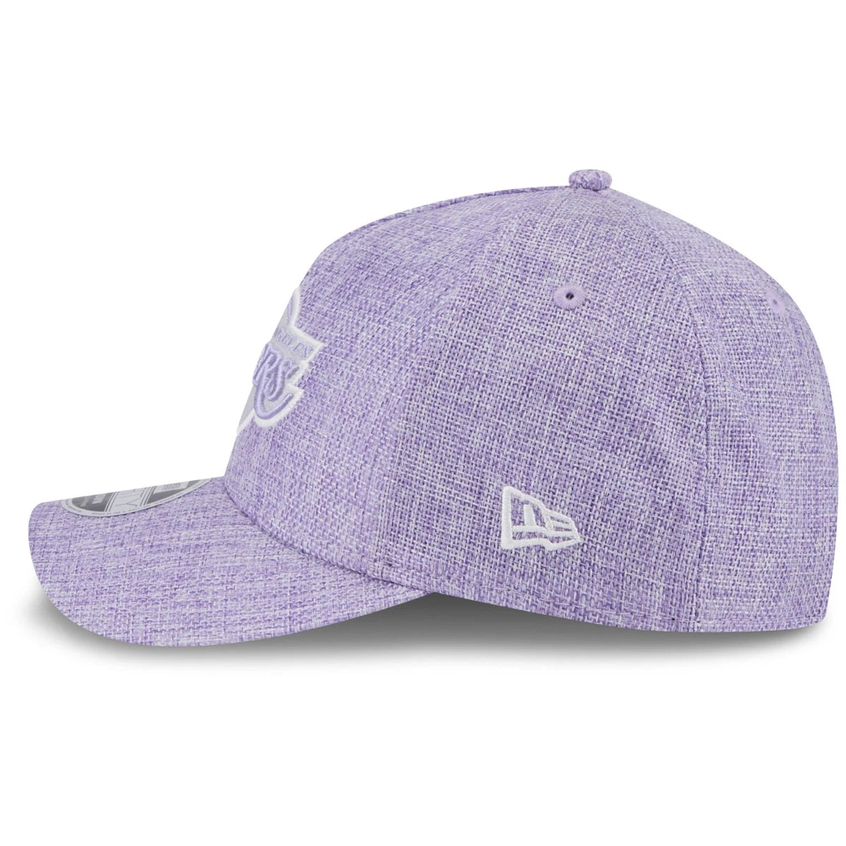 Los Angeles Lakers Cotton Weave Purple 9FORTY M-Crown A-Frame New Era Snapback