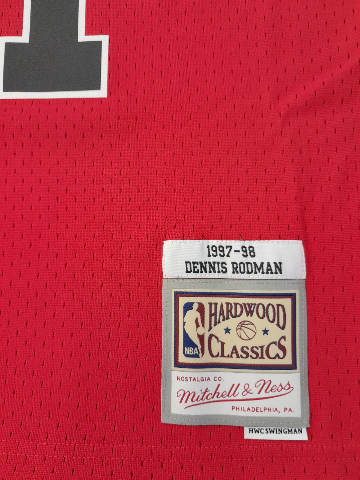 Chicago Bulls Dennis Rodman HWC Swingman Jersey - Mitchell&Ness