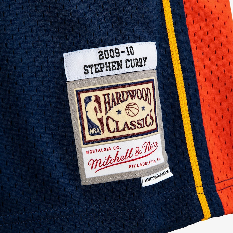 Golden State Warriors Stephen Curry Mitchell&Ness HWC Swingman Jersey