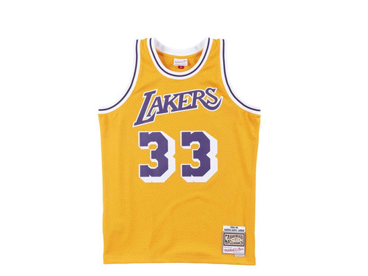 Los Angeles Lakers  Kareem Abdul-Jabbar Swingman 2.0 1984-85 Jersey - Mitchell & Ness