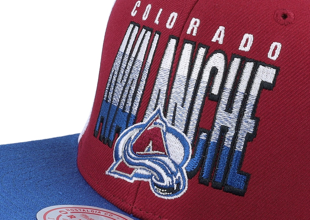 Colorado Avalanche Mitchell&Ness NHL Billboard Snapback Cap