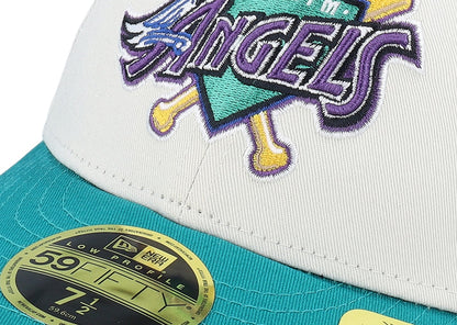 Anaheim Angels MLB Pin New Era 59FIFTY Low Profile Fitted Cap