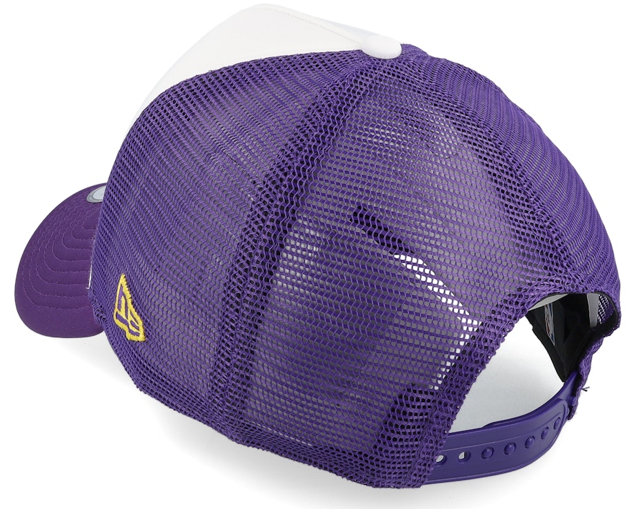 Los Angeles Lakers Team Colour New Era Tracker Adjustable Snapback Cap