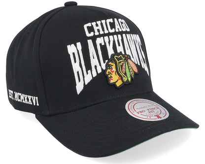 Chicago Blackhawks Vintage Big Time Pro Snapback Hat