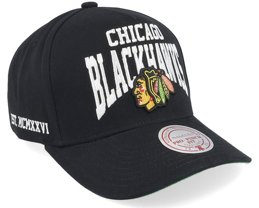 Chicago Blackhawks Vintage Big Time Pro Snapback Hat