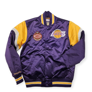 Los Angeles Lakers Mitchell&Ness NBA Heavyweight Satin Jacket