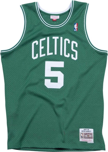 Boston Celtics Kevin Garnett 2007-08 Kelly Green Swingman Player Jersey - Mitchell&Ness