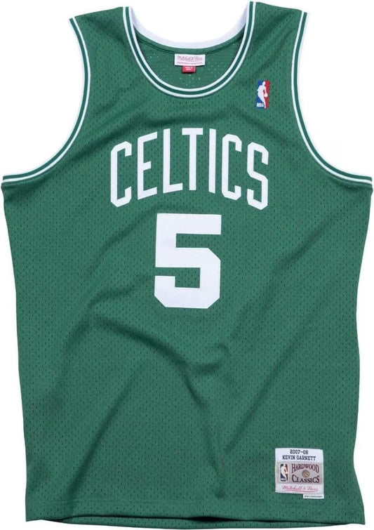 Boston Celtics Kevin Garnett 2007-08 Kelly Green Swingman Player Jersey - Mitchell&Ness