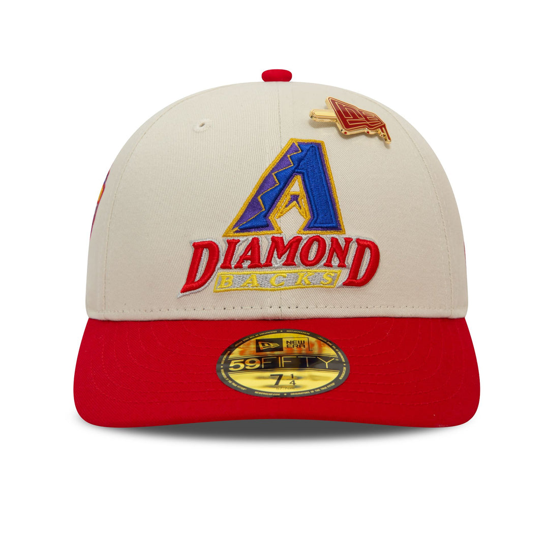 Arizona Diamondbacks MLB Pin New Era 59FIFTY Low Profile Fitted Cap