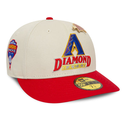 Arizona Diamondbacks MLB Pin New Era 59FIFTY Low Profile Fitted Cap