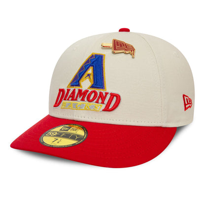 Arizona Diamondbacks MLB Pin New Era 59FIFTY Low Profile Fitted Cap