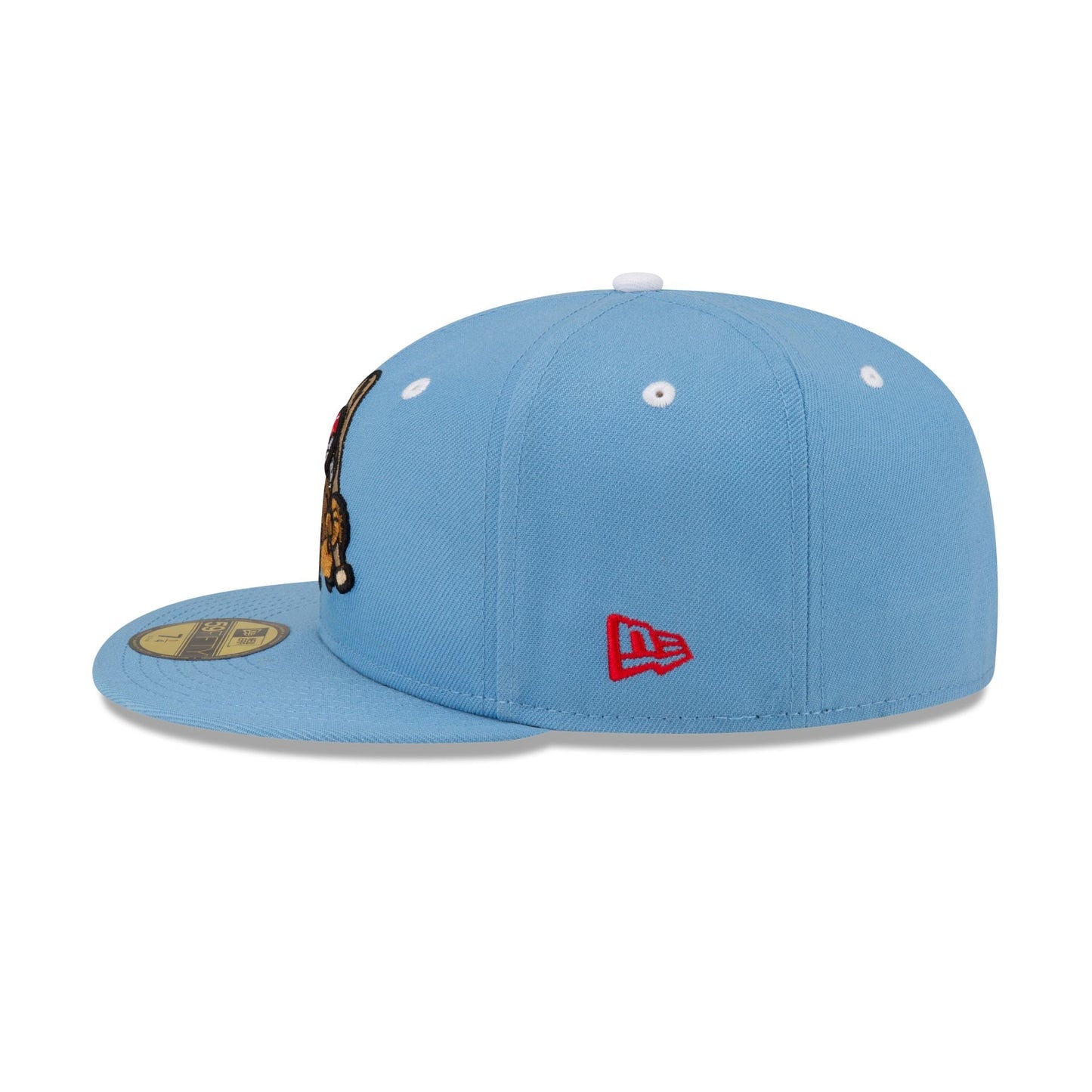 Louisville Bats  Milb official On-Field New Era 59FIFTY Fitted Cap