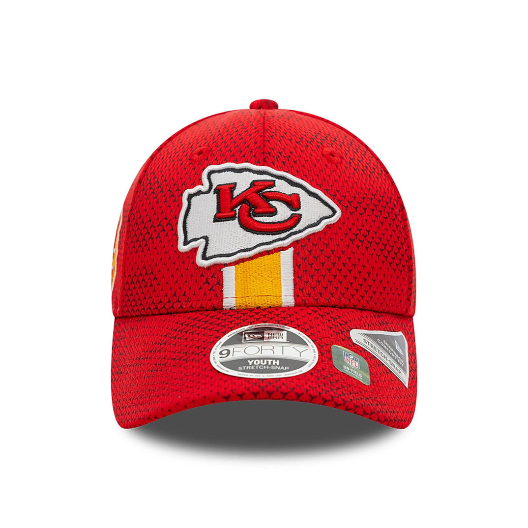 Kansas City Chiefs 2024 NFL Sideline New Era 9FORTY Flex Cap