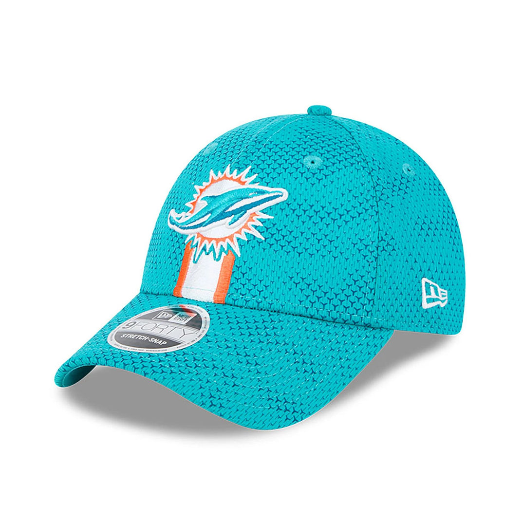 Miami Dolphins 2024 NFL Sideline New Era 9FORTY Flex Cap