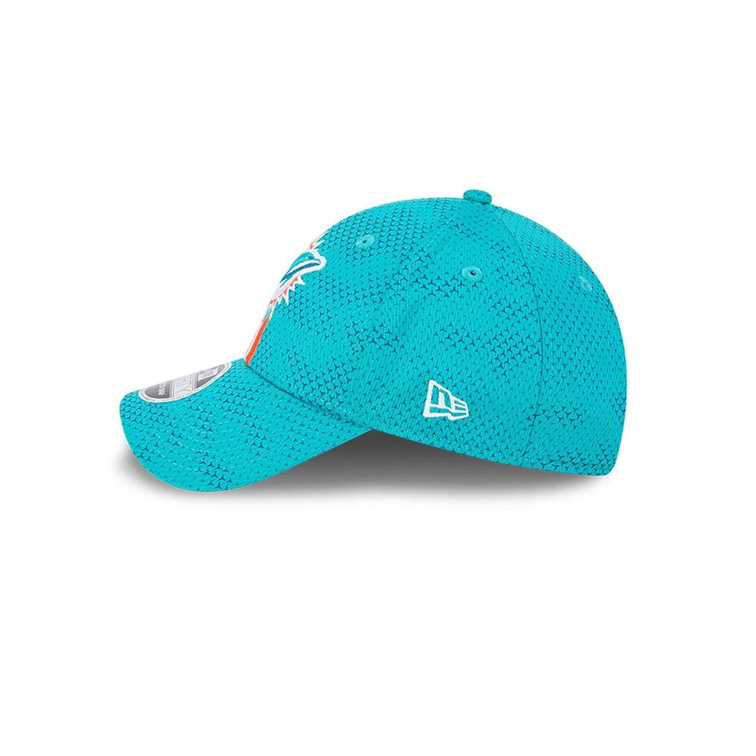 Miami Dolphins 2024 NFL Sideline New Era 9FORTY Flex Cap