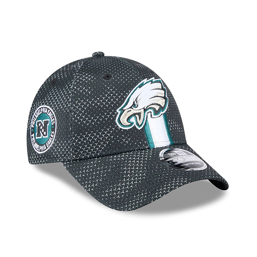 Philadelphia Eagles 2024 NFL Sideline New Era 9FORTY Flex Cap