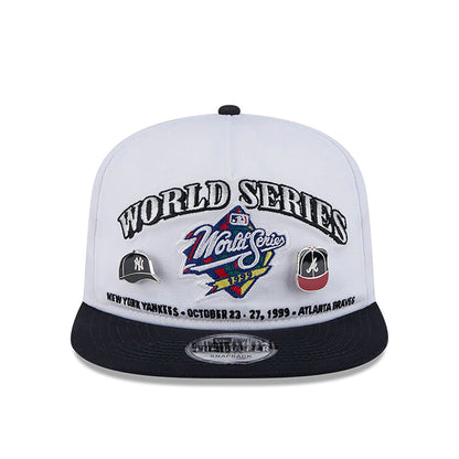 New York Yankees VS Atlanta Braves Championship Pin Golfer Cap New Era