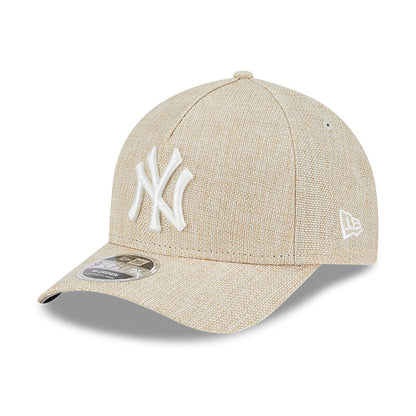 New York Yankees 9FORTY M-crown Cotton Weave Stone A-frame Adjustable New Era